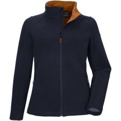 Kurtka damska Killtec 38630 KOW 27 WMN JCKT. Niebieskie kurtki damskie KILLTEC, bez wzorów, bez kaptura. W wyprzedaży za 189.99 zł.