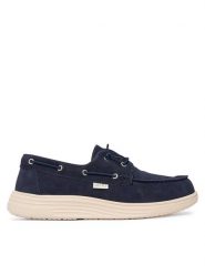 Liu Jo Półbuty 7B5007 PX002 Granatowy. Niebieskie półbuty męskie Liu Jo, ze skóry, bez zapięcia. Za 299.99 zł.