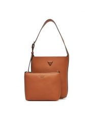 Guess Torebka HWBG69 74040 Brązowy. Brązowe torebki klasyczne damskie Guess, z aplikacjami, ze skóry, bez dodatków. Za 479.99 zł.