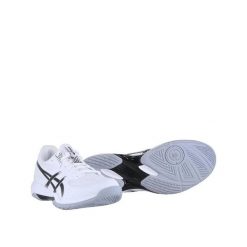 Buty sportowe Asics Gel Rocket 12 Białe/Czarne. Białe buty sportowe na co dzień męskie Asics, z materiału, bez zapięcia, trekkingowe. Za 362.30 zł.