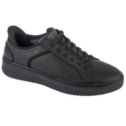Buty sportowe Sneakersy męskie, Slip-Ins: Court Break - Suit Sneaker. Czarne buty sportowe na co dzień męskie Skechers, bez zapięcia, trekkingowe. Za 299.99 zł.