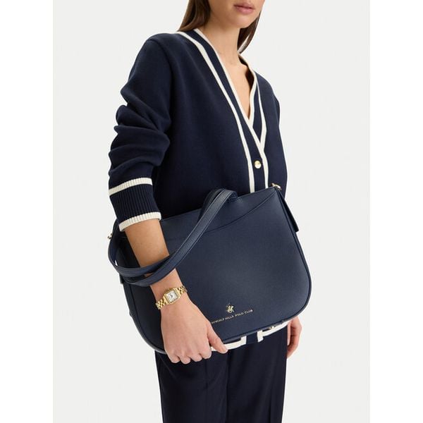 Torebka Beverly Hills Polo Club. Niebieskie torebki klasyczne damskie Beverly Hills Polo Club, bez wzorów, bez dodatków. Za 219.99 zł.