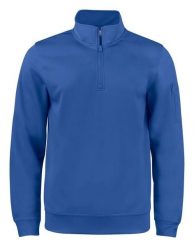 Clique Basic Active Half Zip blu królewski bluza półgolf 100% poliester. Niebieskie bluzy bez kaptura męskie CLIQUE, m, z poliesteru. Za 174.69 zł.