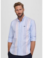 Façonnable Koszula w kolorze błękitno-białym rozmiar: 3XL. Niebieskie koszule męskie Façonnable, xl, bez wzorów, z bawełny, bez kołnierzyka, bez ramiączek. Za 219.60 zł.