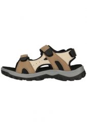 Sandały damskie Whistler Cornella. Brązowe obuwie trekkingowe damskie WHISTLER, bez wzorów, z materiału, bez obcasa. Za 239.00 zł.