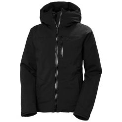 Damska kurtka narciarska Helly Hansen Valdisere 3.0. Czarne kurtki damskie Helly Hansen, bez wzorów, bez kaptura, narciarskie. Za 1,208.90 zł.