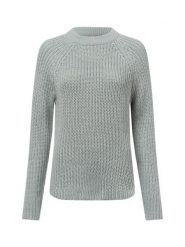Soyaconcept® Sweter z dzianiny - SC-Remone 28 Kobiety Bawełna zielony, XL. Zielone swetry klasyczne damskie xl, z bawełny, bez kołnierzyka. Za 299.95 zł.