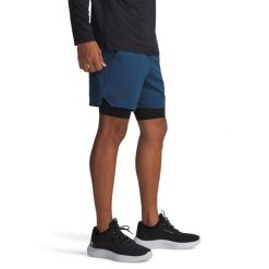 Spodenki męskie Under Armour Vanish Woven 2 w 1 1373764. Białe szorty sportowe męskie Under Armour, l, z dzianiny, na fitness i siłownię. Za 237.30 zł.