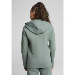 Damska rozpinana bluza z kapturem EVOSTRIPE PUMA Green Moon. Zielone bluzy z kapturem damskie Puma, xs, bez wzorów, z kapturem. W wyprzedaży za 219.00 zł.