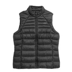 Kamizelka Damska 4F. Czarne kamizelki damskie 4f, z puchu. Za 173.99 zł.