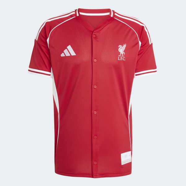 Koszulka Liverpool FC US Pack. Czerwone t-shirty sportowe męskie Adidas, bez ramiączek, do piłki nożnej. Za 239.00 zł.
