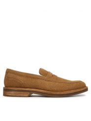 Clarks Półbuty Aldwin Step 26186450 Brązowy. Brązowe półbuty męskie Clarks, ze skóry, bez zapięcia. Za 469.99 zł.