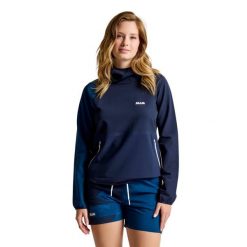 Slam Techniczna Bluza Z Kapturem Foil Ws Damskie. Niebieskie bluzy sportowe damskie SLAM, s, z lycry. Za 647.99 zł.