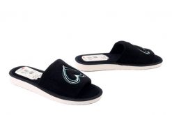 METEOR 044 Zuza czarny/zielony, kapcie damskie. Czarne kapcie damskie Meteor. Za 44.99 zł.