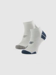 4F Skarpetki krótkie treningowe (2-pack) męskie - multikolor 43-46. Skarpetki męskie 4f, bez wzorów. Za 39.99 zł.