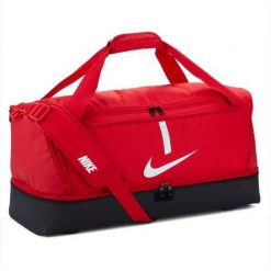 Torba sportowa unisex Nike Academy Team Bag pojemność 59 L. Czarne torby podróżne damskie Nike, bez wzorów. Za 219.99 zł.