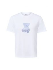 Liu Jo Collection Koszulka Kobiety Bawełna biały, XL. Białe t-shirty damskie Liu Jo Collection, xl, bez wzorów, z bawełny, bez kołnierzyka. Za 259.95 zł.