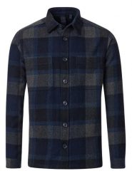 CASAMODA Kurtka koszulowa w kolorze granatowym rozmiar: XXL. Niebieskie kurtki męskie CASAMODA, xxl, bez wzorów, z wełny, bez kaptura. Za 148.26 zł.