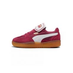 Buty sportowe damskie Puma Palermo Moda. Czerwone buty sportowe na co dzień damskie Puma, bez wzorów, z nylonu, trekkingowe. Za 347.60 zł.