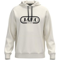 Bluza z kapturem Jako Promo. Białe bluzy sportowe męskie Jako, s, z materiału. Za 325.00 zł.