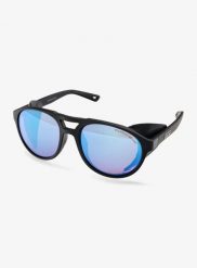 Okulary polaryzacyjne GOG Nanga - matt black/white blue. Czarne okulary przeciwsłoneczne męskie GOG, ze lnu. Za 349.99 zł.