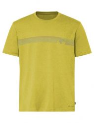 Koszulka rowerowa M Cyclist T-Shirt V. Zielone t-shirty męskie Vaude, m, bez wzorów, z bawełny, bez kołnierzyka. Za 189.00 zł.