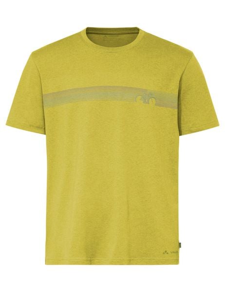 Koszulka rowerowa M Cyclist T-Shirt V. Zielone t-shirty męskie Vaude, m, bez wzorów, z bawełny, bez kołnierzyka. Za 189.00 zł.