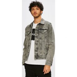 Selected - Kurtka. Szare kurtki męskie Selected, l, bez wzorów, z bawełny, bez kaptura. W wyprzedaży za 159.90 zł.