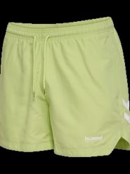 Hummel hmlPULSE Kąpielówki z recyklowanego poliestru – SHADOW LIME. Zielone kąpielówki męskie HUMMEL, xs, bez wzorów. Za 120.11 zł.