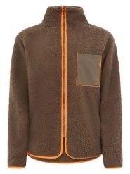 Zwillingsherz Kurtka polarowa "Classic" w kolorze brązowym rozmiar: S. Brązowe kurtki damskie Zwillingsherz, s, bez wzorów, z polaru, bez kaptura. Za 148.96 zł.