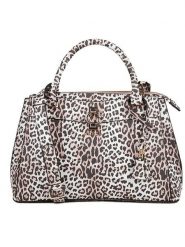 Guess Torebka w kolorze brązowo-kremowym - 30 x 40 x 14 cm rozmiar: onesize. Brązowe torebki klasyczne damskie Guess, z aplikacjami, z materiału, bez dodatków. Za 505.13 zł.