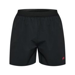 Damskie szorty tkane Hummel Referee. Czarne szorty damskie HUMMEL, bez wzorów, sportowe. Za 236.50 zł.