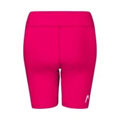 Krótkie spodenki damskie SHORT Thights. Fioletowe szorty damskie HEAD, bez wzorów, z materiału, sportowe. W wyprzedaży za 129.50 zł.