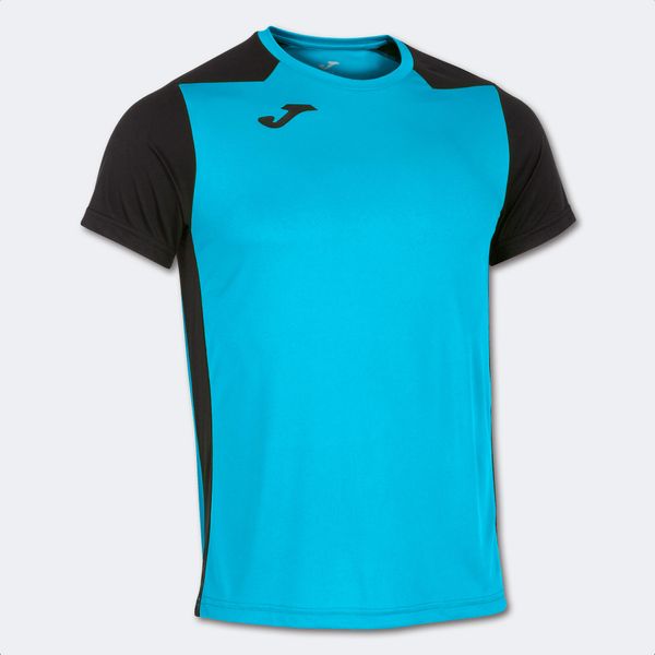 Koszulka do biegania męska Joma Record II. Niebieskie t-shirty sportowe męskie Joma, m, bez ramiączek, do biegania. Za 59.99 zł.