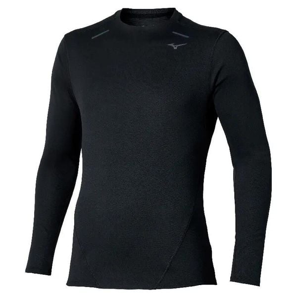 Koszulka termoaktywna Mizuno Thermal Charge. Czarne bielizna termoaktywna męska Mizuno, xl, bez wzorów, z materiału. Za 314.00 zł.