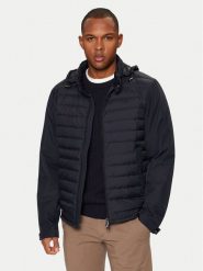 Tommy Hilfiger Kurtka przejściowa MW0MW37689 Granatowy Regular Fit. Niebieskie kurtki męskie Tommy Hilfiger, m, bez wzorów, z syntetyku, bez kaptura. Za 809.99 zł.