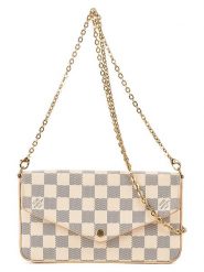 Louis Vuitton Torebka w kolorze beżowo-szarym - 21 x 12 x 3 cm rozmiar: onesize. Brązowe torebki klasyczne damskie Louis Vuitton, bez wzorów, z materiału, bez dodatków. Za 5,842.99 zł.