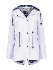 Geographical Norway Parka "Briato" w kolorze białym rozmiar: S. Białe parki damskie Geographical Norway, s, bez wzorów. Za 158.10 zł.