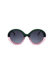 Kate Spade Damskie okulary przeciwsłoneczne w kolorze zielono-jasnoróżowo-granatowym rozmiar: 55. Niebieskie okulary przeciwsłoneczne damskie Kate Spade. Za 202.03 zł.