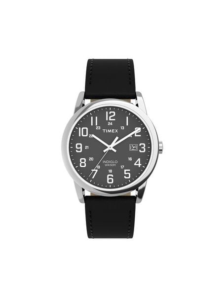Timex Zegarek Easy Reader Classic TW2Y12800 Czarny. Czarne, analogowe zegarki męskie Timex. Za 379.99 zł.