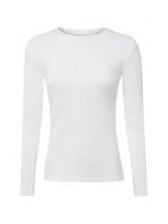 Brookshire koszulka z długim rękawem Kobiety Sztuczne włókno biały, XL. Białe t-shirty damskie brookshire, uniwersalny, bez wzorów, z włókna, bez kołnierzyka. Za 149.95 zł.