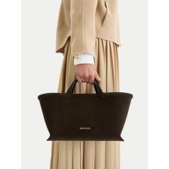 Torebka GINO ROSSI. Brązowe torebki klasyczne damskie Gino Rossi, bez wzorów, bez dodatków. Za 399.99 zł.