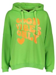 Miss goodlife Bluza w kolorze zielonym rozmiar: XL. Zielone bluzy z kapturem damskie miss goodlife, xl, z bawełny. Za 193.24 zł.