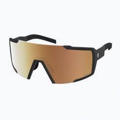 Okulary przeciwsłoneczne SCOTT Shield Compact LS. Czarne okulary przeciwsłoneczne damskie Scott. Za 369.99 zł.