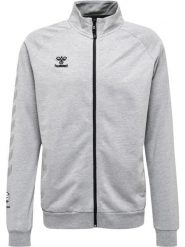 Zapinana na zamek bawełniana bluza dresowa Hummel Move Grid. Szare bluzy bez kaptura męskie HUMMEL, xl, z bawełny. Za 276.25 zł.