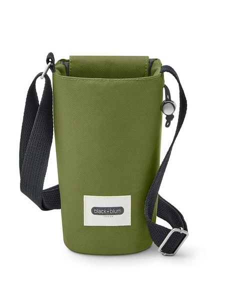Black+Blum Torba termiczna w kolorze khaki - 10 x 19 x 11,5 cm rozmiar: onesize. Brązowe torebki klasyczne damskie bez wzorów, z materiału, bez dodatków. Za 109.00 zł.