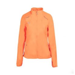 Kurtka do biegania i trekkingu dla kobiet, wodoodporna i wiatroodporna ISONA Iza. Brązowe kurtki do biegania damskie IZAS, l, bez wzorów, bez kaptura. W wyprzedaży za 182.57 zł.