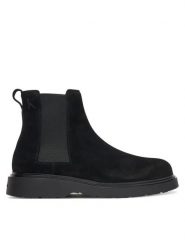 Calvin Klein Sztyblety Combat Ess Chelsea Boot Su YM0YM01372 Czarny. Czarne sztyblety męskie CALVIN KLEIN, ze skóry, bez zapięcia. Za 589.99 zł.