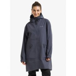 Parka przeciwdeszczowa damska Didriksons Eliana Parka. Niebieskie kurtki przeciwdeszczowe damskie Didriksons, bez wzorów. Za 923.99 zł.