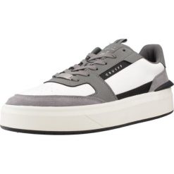 Buty CRUYFF ENDORSED TENNIS Szary. Szare buty trekkingowe męskie CRUYFF, ze skóry, bez zapięcia, trekkingowe. Za 381.99 zł.